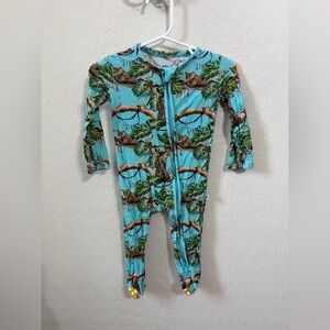 Leopard Jungle Print Kids Footie